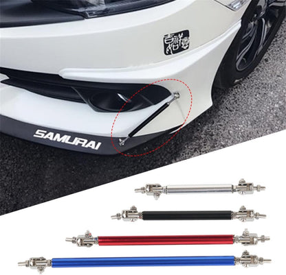ya 13 9.15 baidi 2psc Racing Adjustable Front Rear Bumper Lip Splitter Support Bar/Pull Rod Kit