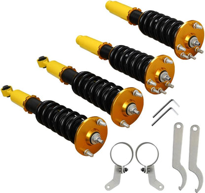 ya 10 9.16 baidi Coilovers Suspension Kit For 03-08 for Honda for Accord Adjustable Struts Shocks Glod