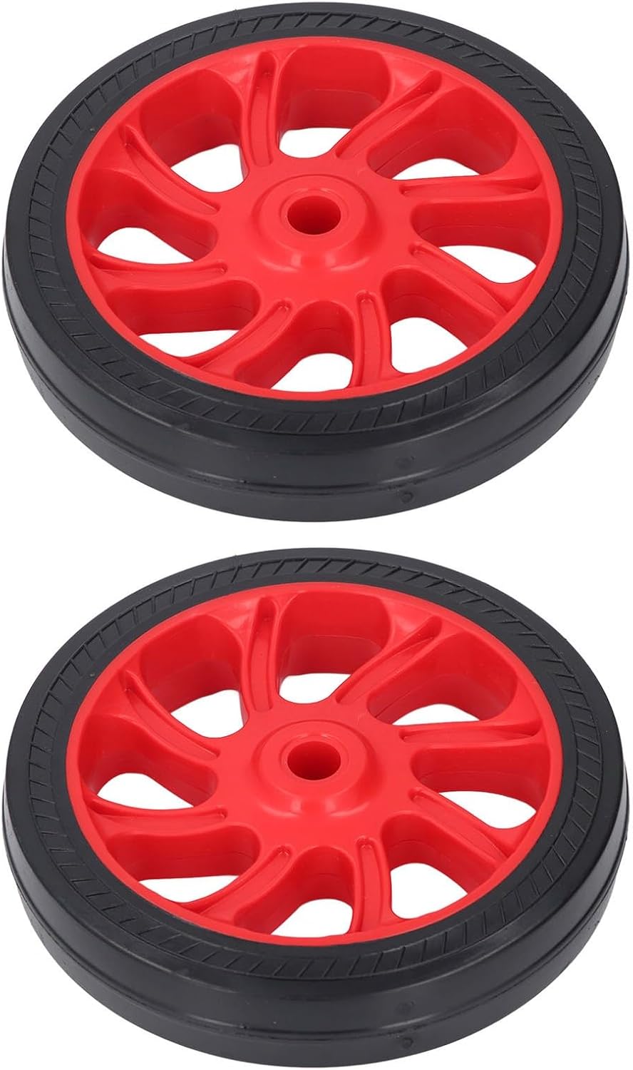 ya 26 10.21 baidi 2Pcs Air Compressor Wheels Replacement 6in Rubber With 12mm Dia Hole Parts