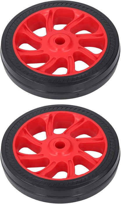 ya 26 10.21 baidi 2Pcs Air Compressor Wheels Replacement 6in Rubber With 12mm Dia Hole Parts