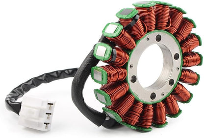 ya 4 8.8.2 Magneto Engine Generator Stator Coil Set for 2C0-81410-01 for Yamaha YZF R6 2006-17