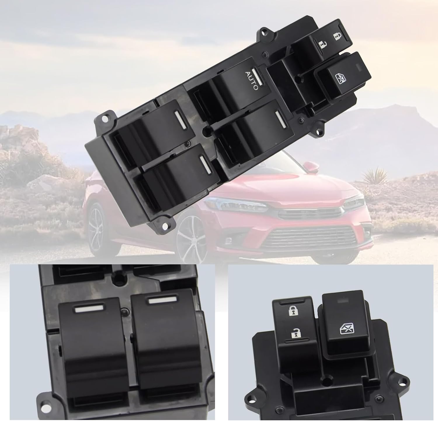 ya 4 8.8 Main Power Window Control Switch for Honda CRV CR-V 2011-2013 35750-T0A-H01M