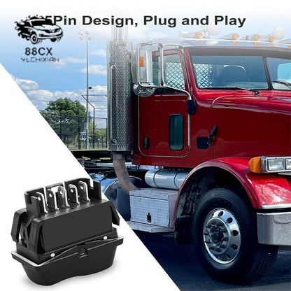 ya 8 8.24 baidi for Peterbilt 1609209 Driver Side Window Control Switch