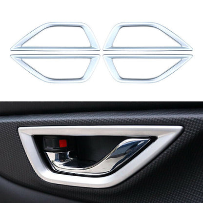 ya 9 10.24 4X Car Interior Door Handle Bowl Cover Fit for Subaru Forester SK 2019 2020
