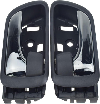 ya 9 10.24 Pair of Inner Door Handles LH and RH Chrome for Toyota for Camry 2002-2006