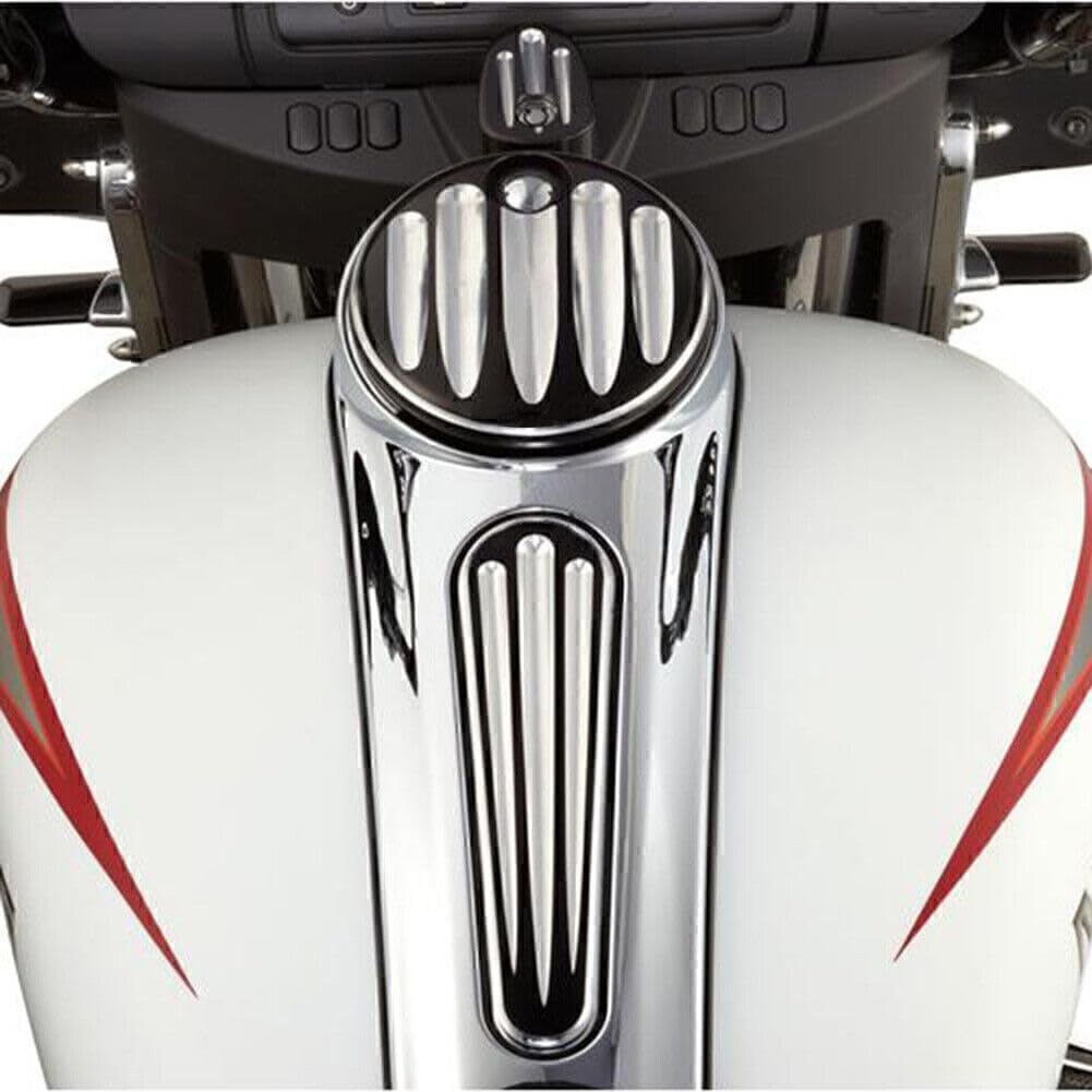 ya 6 8.24 baidi Lgnition Switch Cover Fuel Tank Cap for Harley Touring FLHX FLTRX 2008 2009-2013