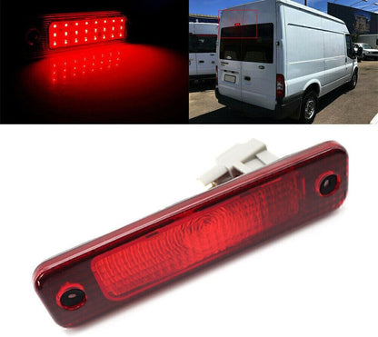 ya 4 8.14 Third High Mount Stop Brake Light Lamp for Ford Transit 2006-2013 3-RD Red
