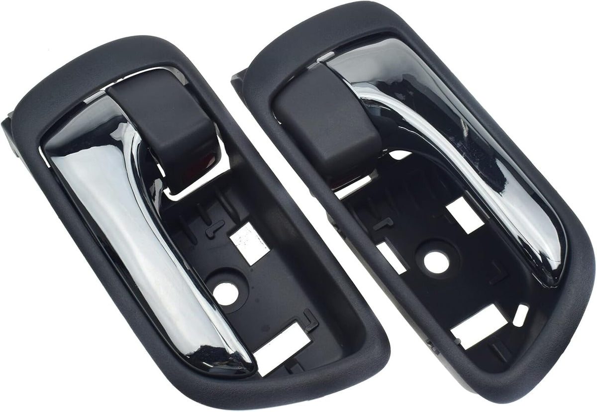 ya 9 10.24 Pair of Inner Door Handles LH and RH Chrome for Toyota for Camry 2002-2006