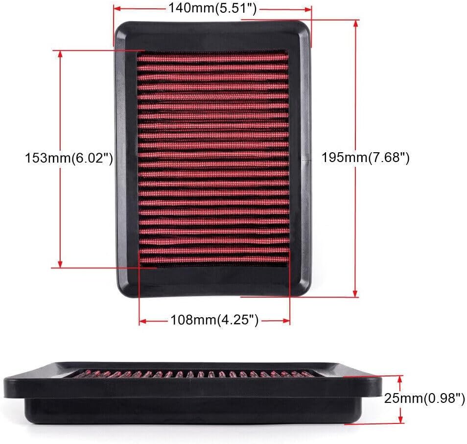 ya 13 9.15 baidi 33-5027 Replacement Panel Air Filter For 2014-2019 Fit HR-V Jazz Vezel