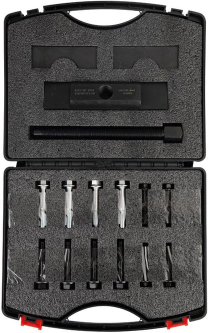 ya 6 8.24 baidi 1* 60050 Heavy-Duty Yoke Puller Semi Truck Yoke Remover Tool Kit Black
