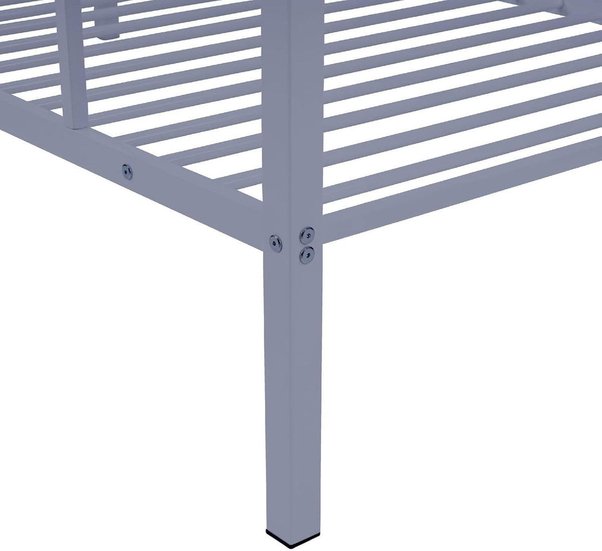 ya 28 10.13 baidi Metal Bunk Bed Gray Over