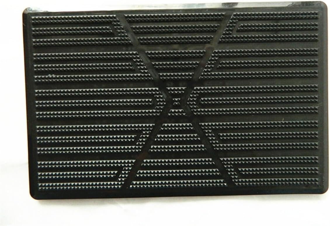 ya 7 8.24 baidi Car Floor Mats Carpet Liner Rubber Heel Pad Carpet Mat 25x16cm for Sedan SUV
