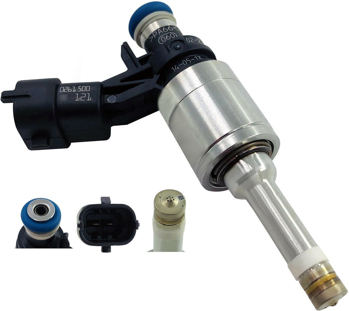 ya 10 9.16 baidi 4x Fuel Injector OE 0261500121,AA5E-9F593-CB,FOR 2010-2011 for Ford Flex