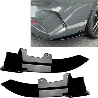 ya 2 8.15 Rear Bumper Lip Wrap Corner Spoiler Cover for BMW 4 Series G22 G23 M Sport 20-23