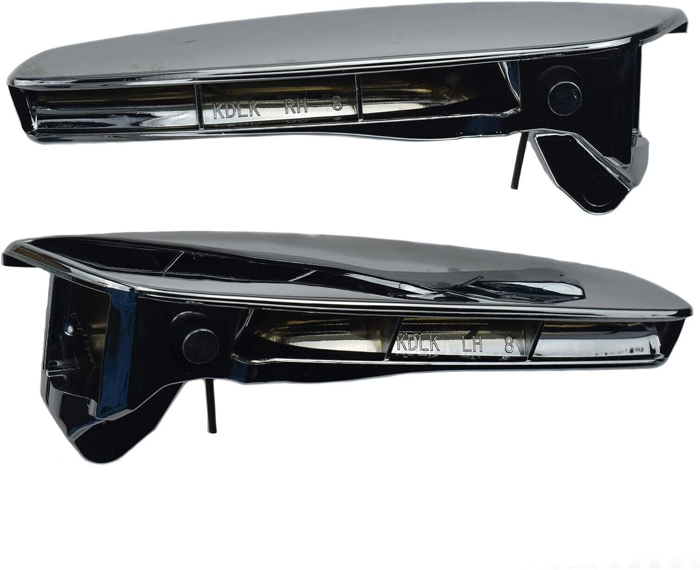 ya 5 8.24 baidi Pair of Interior Chrome Door Handle Repair Kit for 07-14 for Chevrolet for Silverado for GMC for Sierra 