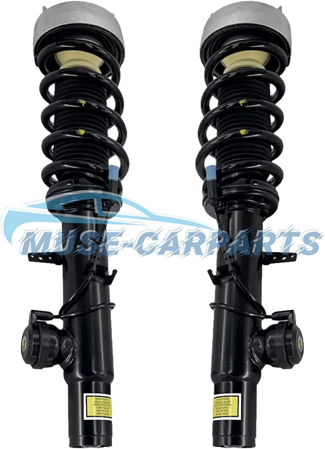ya 12 10.8 baidi Pair Front Shock Struts Coil Spring Assembly w/EDC for BMW X5 F15 F85 X6 F16 F86
