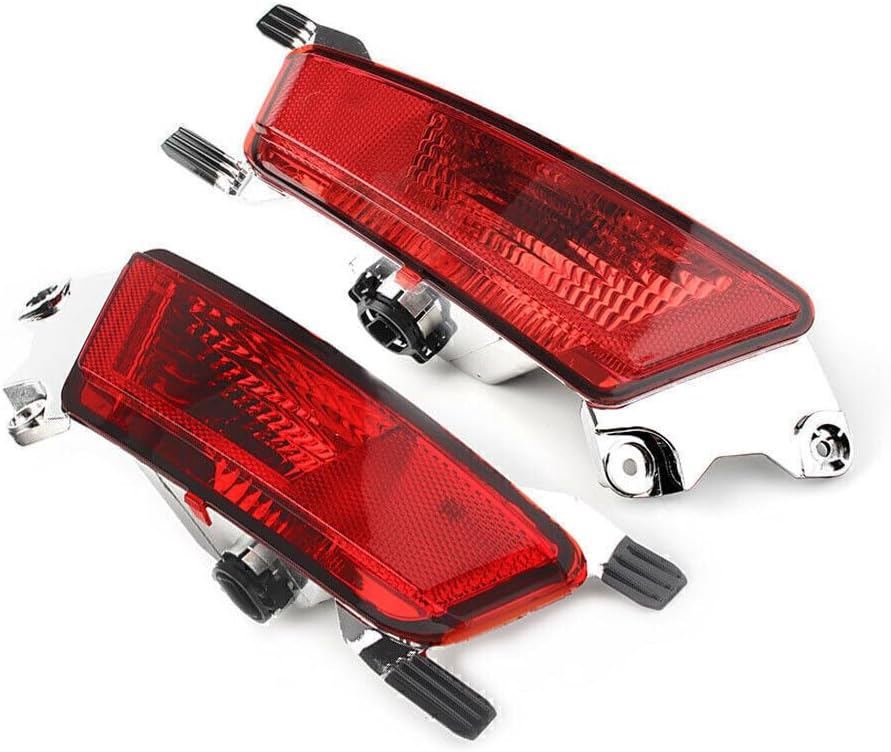 ya 4 8.8.2 2x Rear Bumper Red Fog Lamp Fit for Land Rover for Range for Rover Evoque LR025148 LR025149
