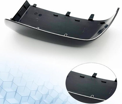 ya 9 10.24 Mirror Cap Cover Smooth Black Driver Left Side fit 2015-2021 for Canyon COL