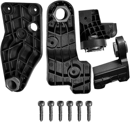 ya 9 10.24 Front Left Driver Side Headlight Lamp Holder Repair Black Kit For W167 CLE-Class