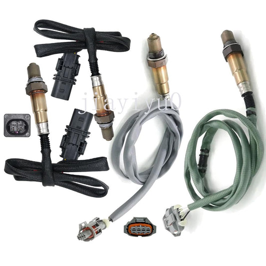 ya 4 8.8 4pcs Oxygen O2 Sensor Up+Down for 2010-2016 for Porsche for Panamera 4.8L Only fit Turbo