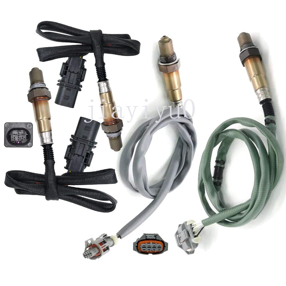 ya 4 8.8 4pcs Oxygen O2 Sensor for 2015-2016 for Porsche for Panamera V6 3.0L Upstream+Downstream