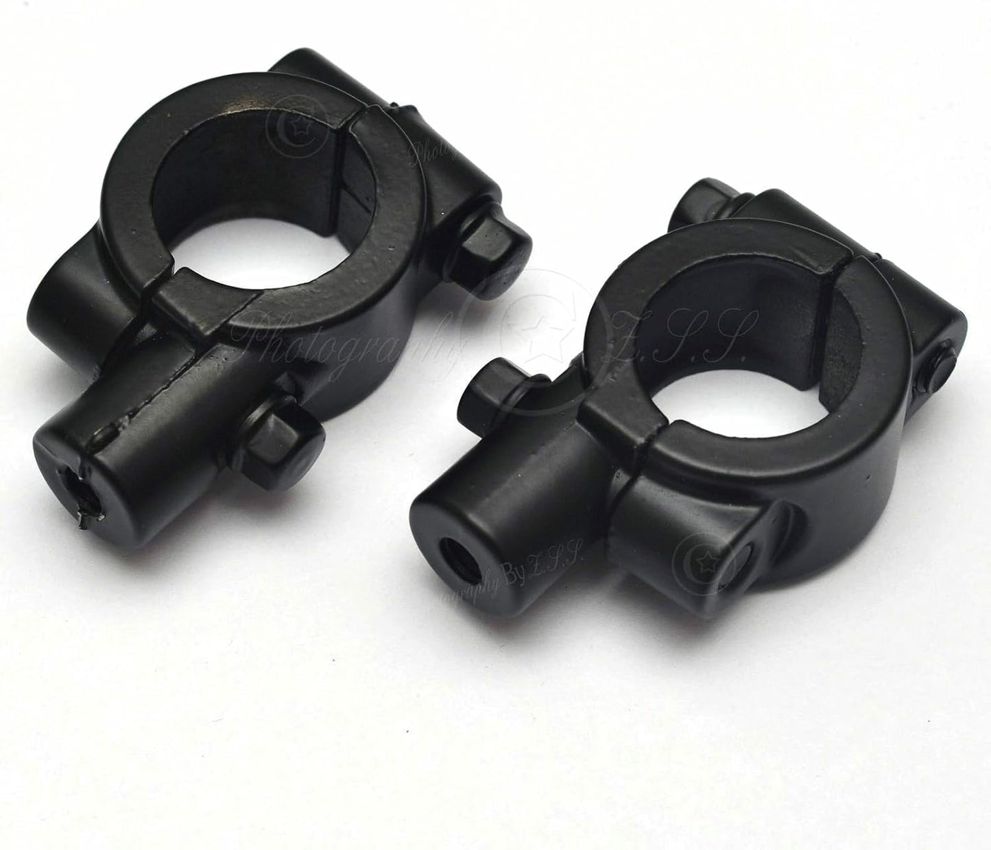 ya 2 8.15 Motorcycle e-Bike Bike Rear Mirror Mount Clamp Holder Hand Bar Bracket Part -6mm