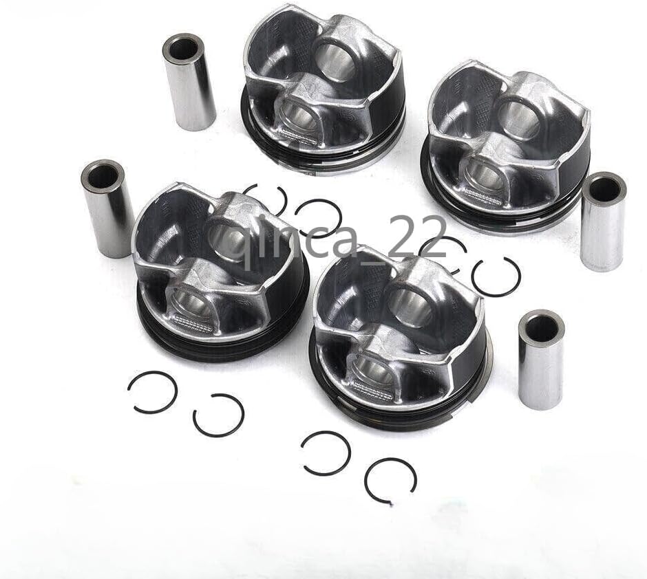 ya 4 8.24 baidi 4-Piece Piston Ring Kit 11:1 22mm for BMW for Mini Cooper S X1 F55 F56 B46 B48 2.0