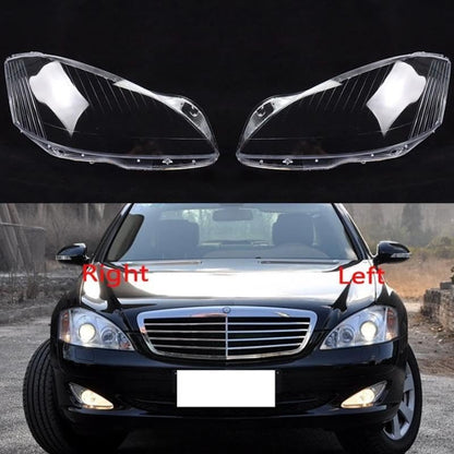 ya 4 8.14 2 Pieces for Mercedes W221 S Class 2007-2009 Side Light Lens Cover + Glue 1 Pair 