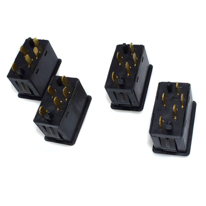 ya 13 9.15 baidi 4-Piece Lighting Power Window Switch Set Suitable for BMW E23 E24 E28 E30 6