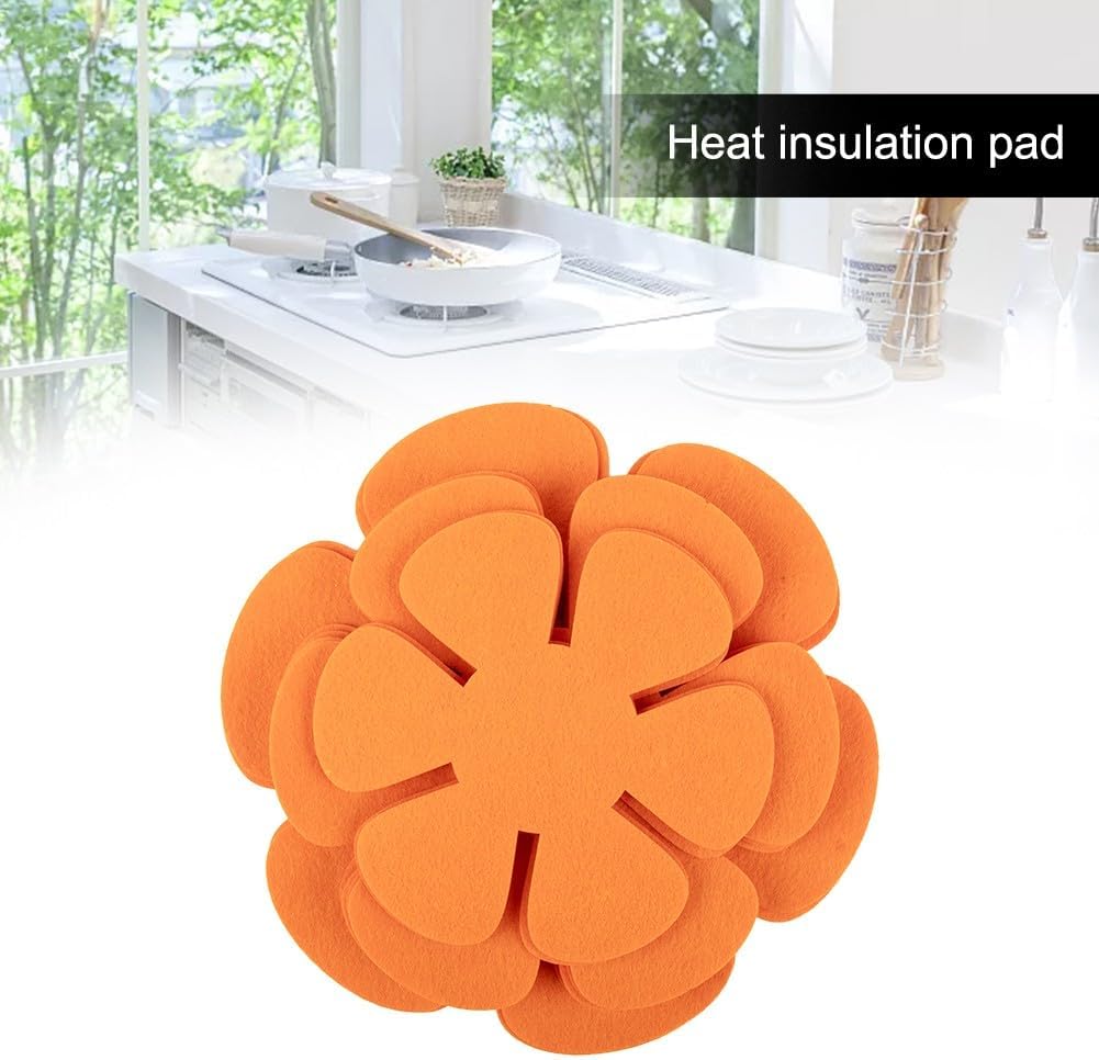 ya 14 9.20 baidi 12 Pieces Felt Pad Pot Pan Protector Anti Scratch Non Cookware Utensils Tool-1
