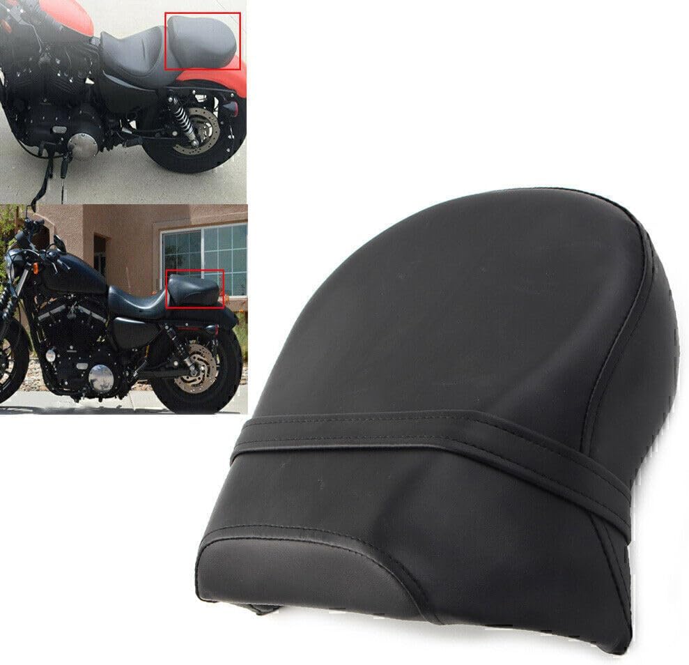ya 4 8.8.2 Rear Passenger for SEAT Pillion Cushion Fit for Harley Sportster Iron 883/883C/N XL1200