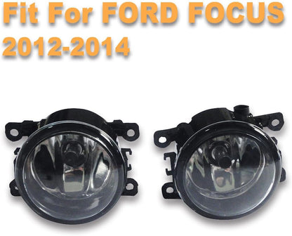 ya 7 8.24 baidi Clear Lens Front Bumper Driving Fog Lights Lamps for Ford Focus 2012 2013 2014