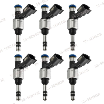 ya 10 9.16 baidi 6PCS Fuel Injectors 12629927 For for Cadillac CTS for Buick LaCrosse for Chevrolet Equinox