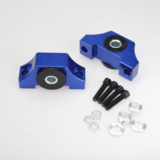 ya 4 8.8.2 Engine Billet Motor Torque Mounting Bracket Kit for Honda for Civic EK EG 88-00 Blue