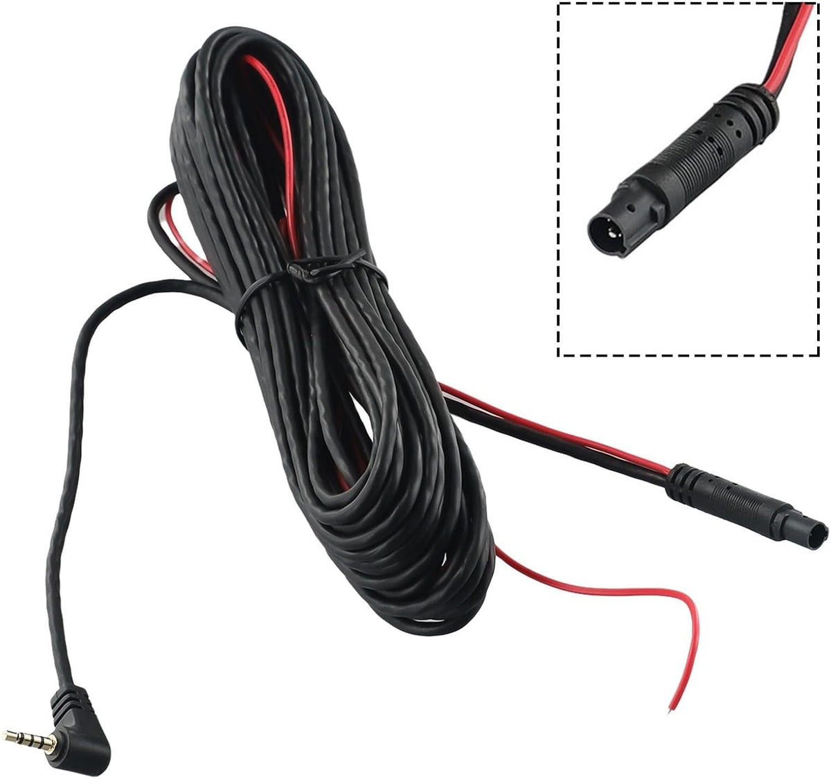 ya 4 8.14 Garden Indoor Extension Cable Cord Wire 5 Pin Accessories Backup Black