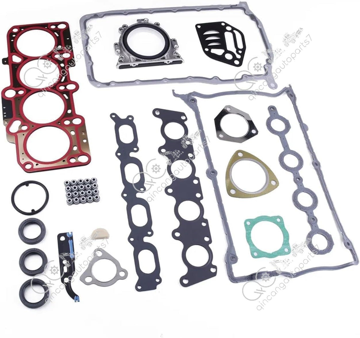 ya 12 10.8 baidi Engine repair kit gasket and oil seal set suitable for VW for Audi for A4 1.8T 058103383K-