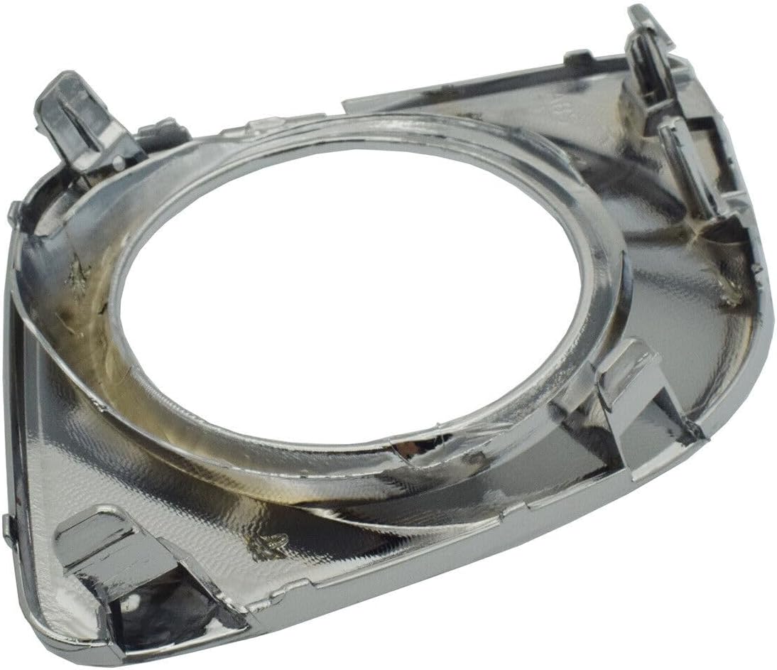 ya 10 9.16 zhengce Front bumper fog light hole cover inserted with right chrome for Toyota Ven