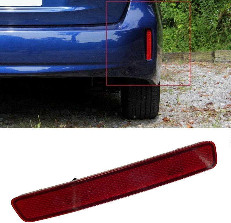ya 4 8.10 Right rear bumper reflector tail light red lens fits for Scion tC 14-16 () 