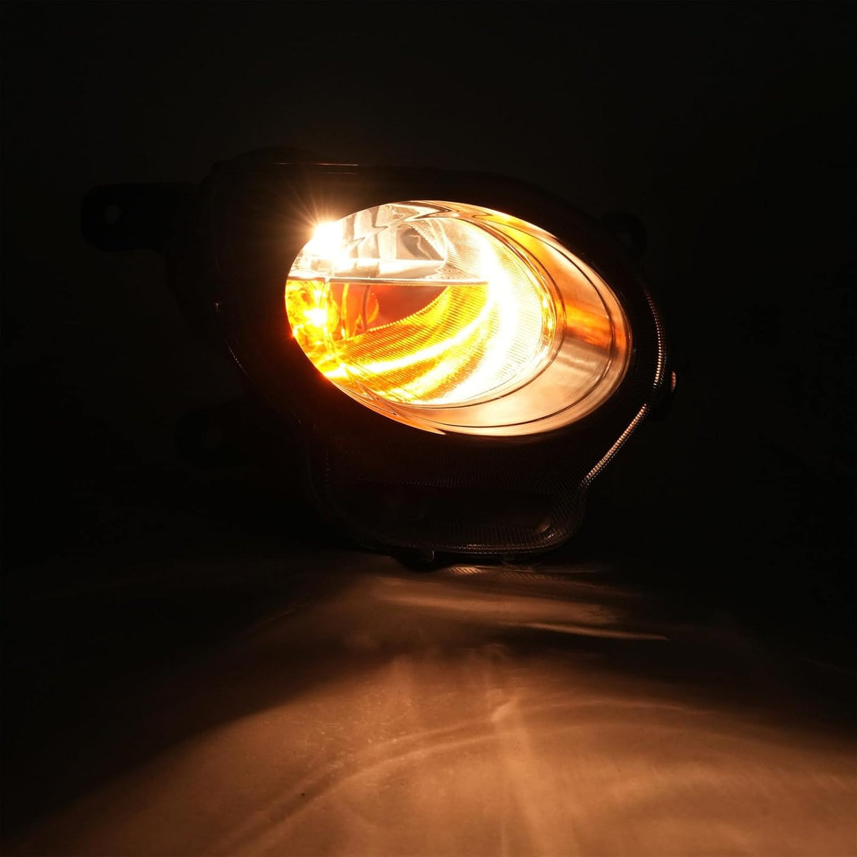 ya 11 9.14 baidifor Fiat 500 2012-2017 12-17 Clear Lens Turn Signal Light Right Passenger Side