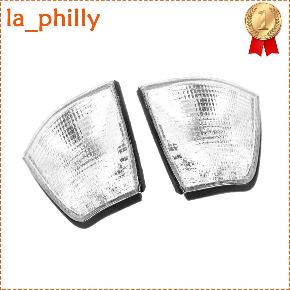 ya 5 8.10 Front LH & RH Turn Signal Corner Light Shell Clear Fits 3-Series E36 1992-1998