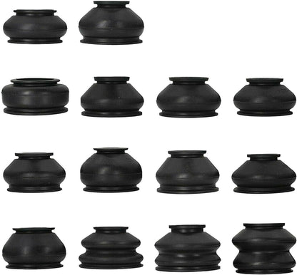 ya 28 10.13 zhengce 14 Pack Universal Rubber Tie Rod End Ball Joint Dust Boots Dust Cover Boot