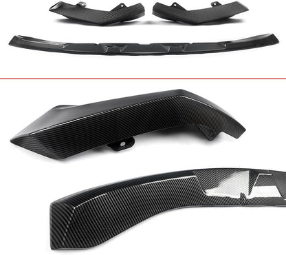 ya 2 8.15 Front Splitter Bumper Lip Spoiler For 21-23 for BMW G80 M3 G82 G83 M4 Carbon Fiber
