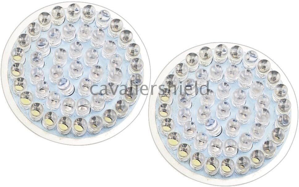ya 13 9.15 baidi 2 1157 White Amber Inserts Turn Signal Light Panel Indicator Lamp for Harley