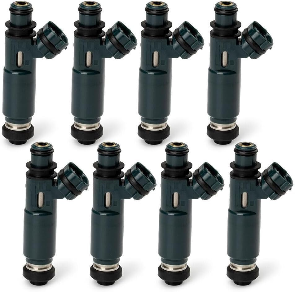 ya 10 9.16 baidi 8-piece fuel injector set for 1998-05 for Lexus LX470 for Toyota for Land Cruiser 23250-50040-