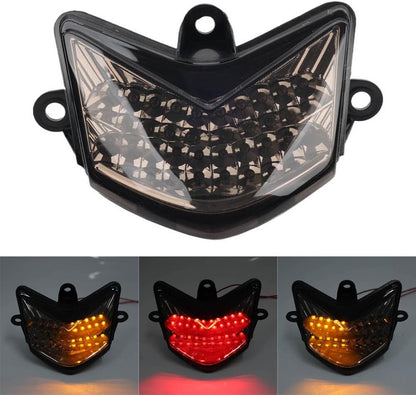 ya 10 9.16 zhengce LED Turn Signals Brake Tail Light for Kawasaki Ninja ZX10R ZX-10R 2004-2005
