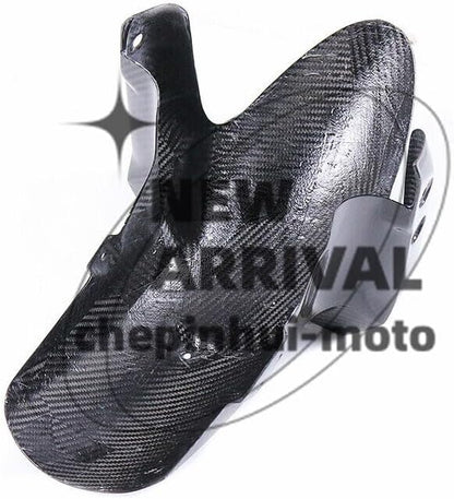 ya 7 8.24 baidi 2014-2020 for Yamaha MT09 / FZ-09 3K Carbon Fiber Front Fender Hugger Mudguard