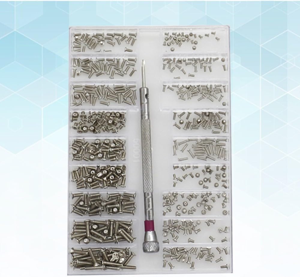 ya 26 10.21 baidi Notebook Screws Small Screws Set Watch Repair Kit Tiny Screws Kit