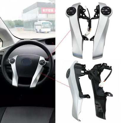 ya 4 8.8 Suitable for Toyota Aqua Prius C Silver Steering Wheel Cruise Control Switch Button