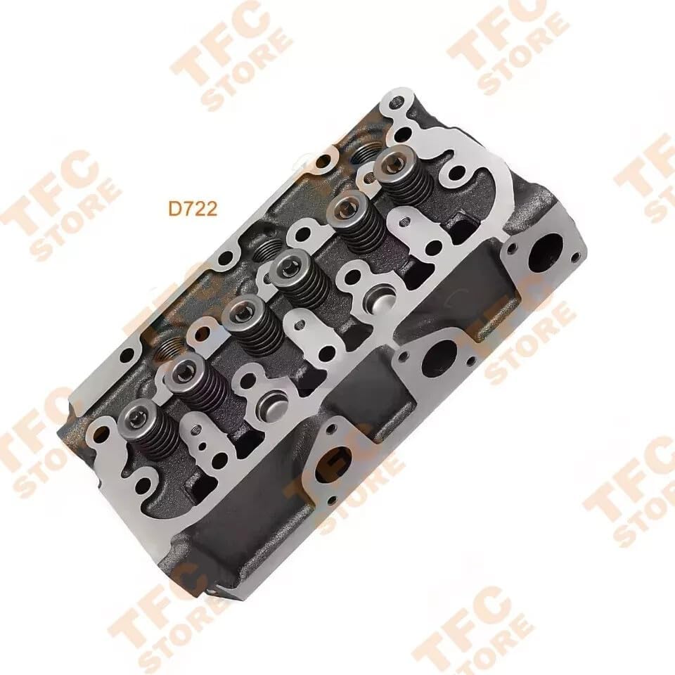 ya 27 10.13 baidi New D722 Cylinder Head Assy With Valves For Kubota Excavator