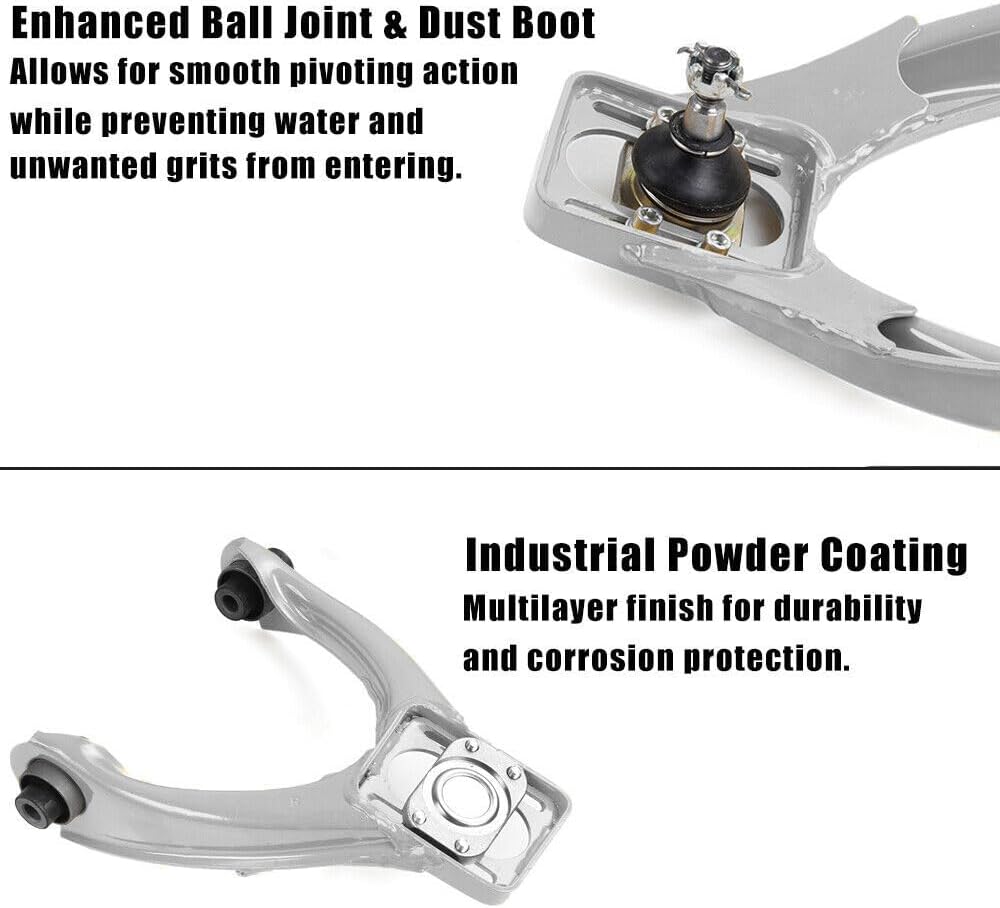 ya 13 9.15 baidi 6x Front Upper Lower Control Arms w Rear Camber Kit for Honda for Civic EK 1996-2000